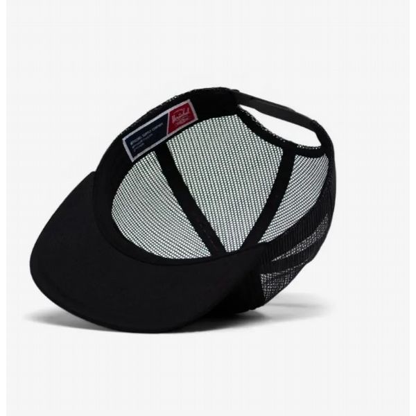 Herschel - Whaler Mesh Cap Black / Classic Label