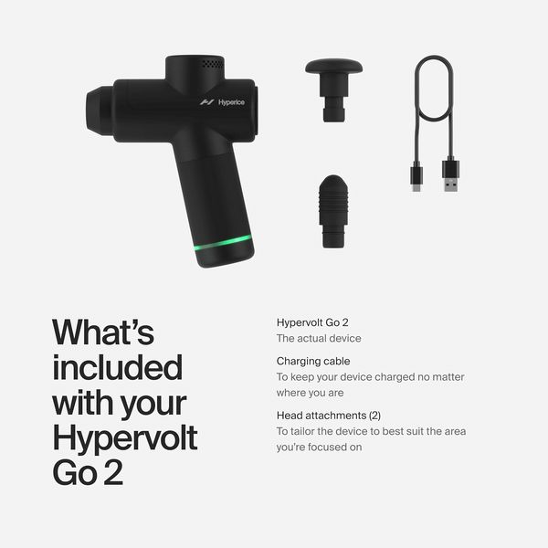 Hyperice Hypervolt GO 2 Black  