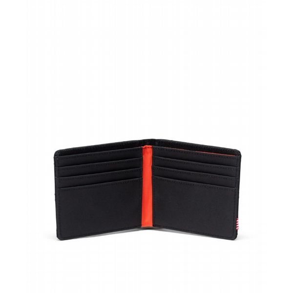 Herschel Roy Quilted Capsule Wallet Black