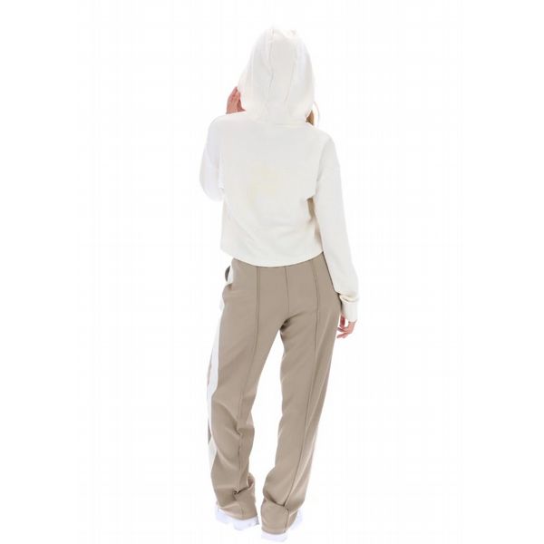 FILA WOMENS FIORELLA 1/4 ZIP HOODY-GARDENIA