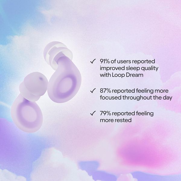 Loop Dream 1.2 Sleep Earplugs Lilac