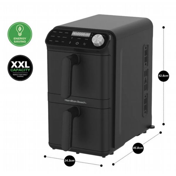 Hamilton Beach Xxl 11L Double Stack Air Fryer