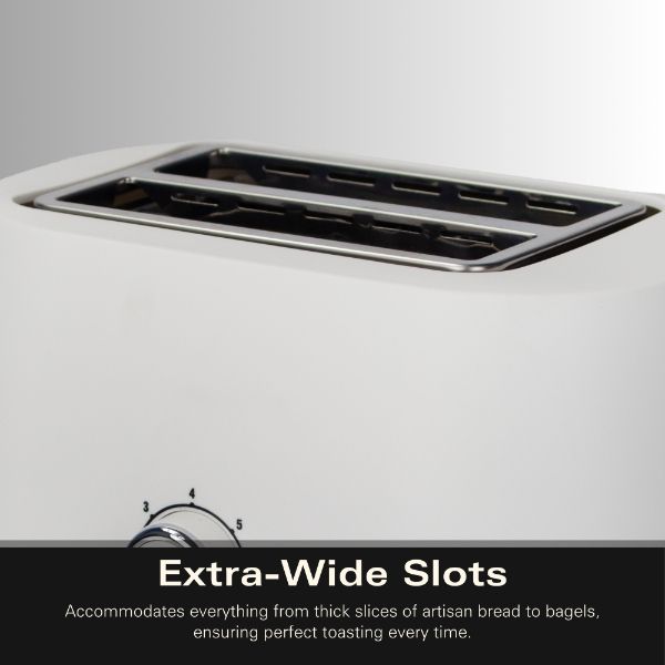Hamilton Beach Ella Kettle and 2 Slice Toaster Bundle White
