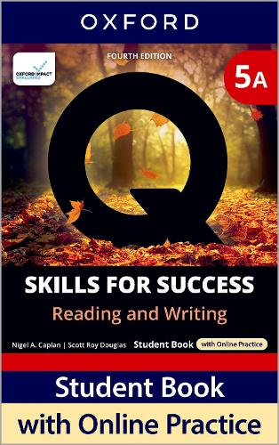  Q: Skills for Success Fourth Edition Level 5 Reading and Writing Student Book A with Online...