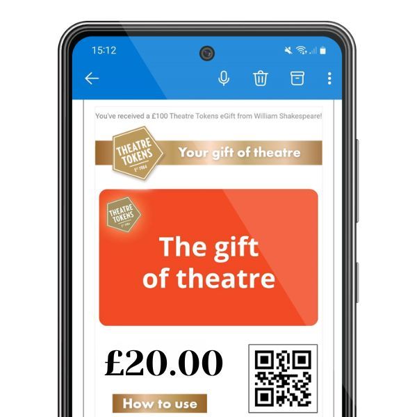 Theatre Token eGift Card - £20