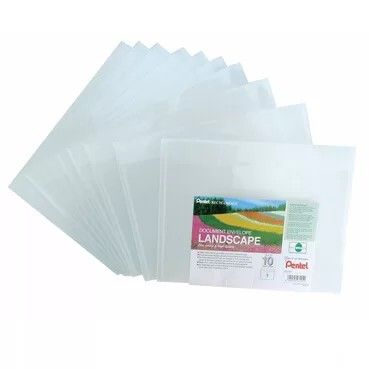 Pentel A4 document envelope – Transparent