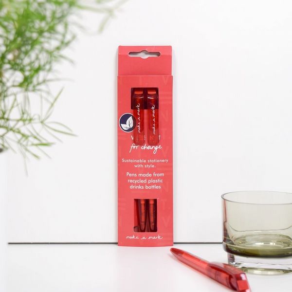 Make a Mark Recycled Pens – Red