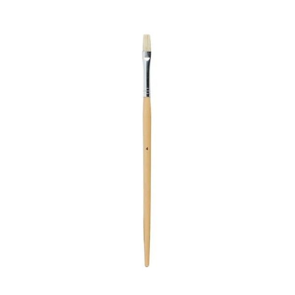 Seawhite Hog Brush Flat #4