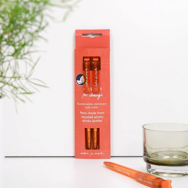 Make a Mark Recycled Pens – Orange