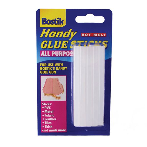Bostik hot melt glue sticks, pack of 14