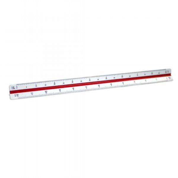 Triangular Scale Ruler 30cm 1:20/1:25/1:50/1:100/1:200/1:500