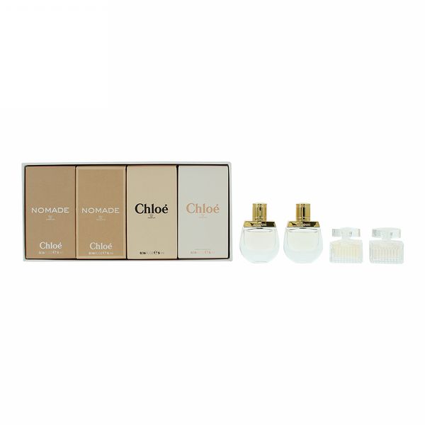  Chloé Mini 4 Piece Gift Set: Chloé Eau de Perfume 5ml - Nomade Eau de Perfume...