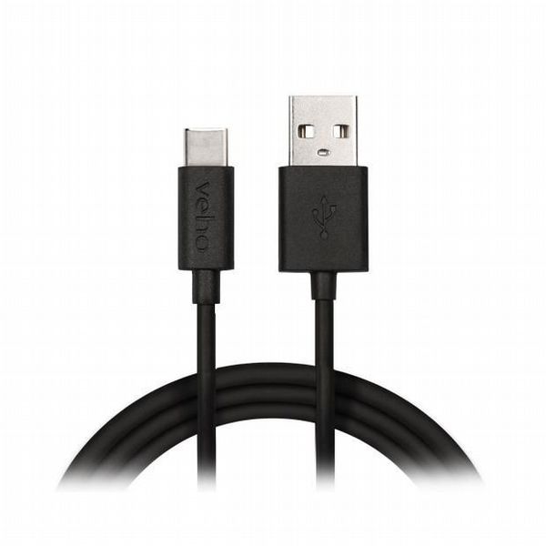 Veho USB-A to USB-C™ Charge and Sync Cable – 1m/3.3ft