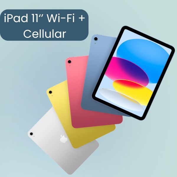 iPad 11-inch Wi-Fi + Cellular