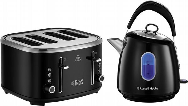Russell Hobbs Stylevia Breakfast Bundle Black