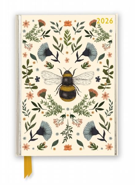 Jade Mosinski: Botanical Bee 2026 Luxury Diary Planner - Page to View with Notes