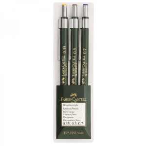 Faber Castell: TK-Fine Lead Pencils: Wallet of 3