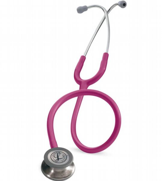 3M Littmann Classic III Stethoscope, 27 inch  Standard Finish -Raspberry  Tube