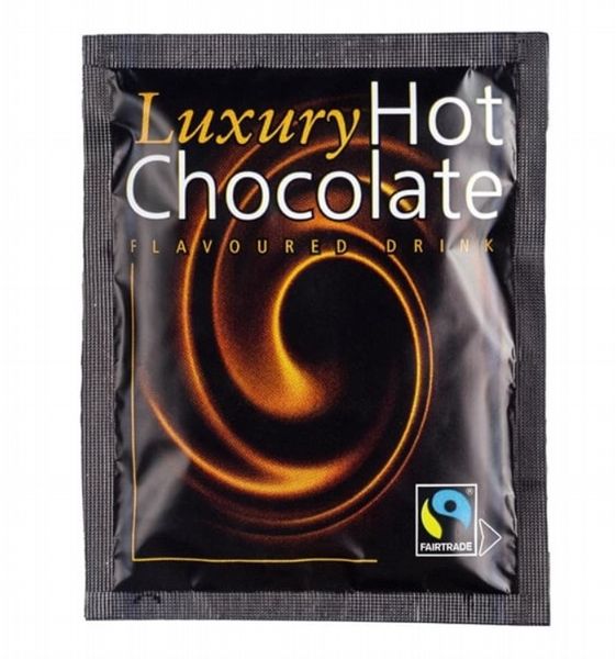 Nutshell Fairtrade Hot Chocolate Sachets 25g (Pack of 100)