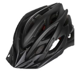Six Peaks Adult Cycling Helmet (Blackout, Large (59-63cm))